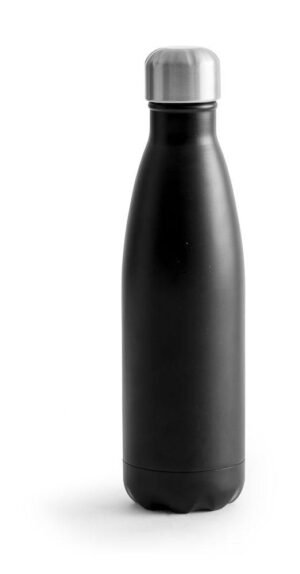 Двустенна бутилка от стомана 500 мл черно - Sagaform
