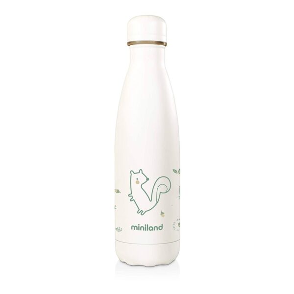 Термо бутилка с меко покритие 500 мл Natur "Катеричка"- Miniland